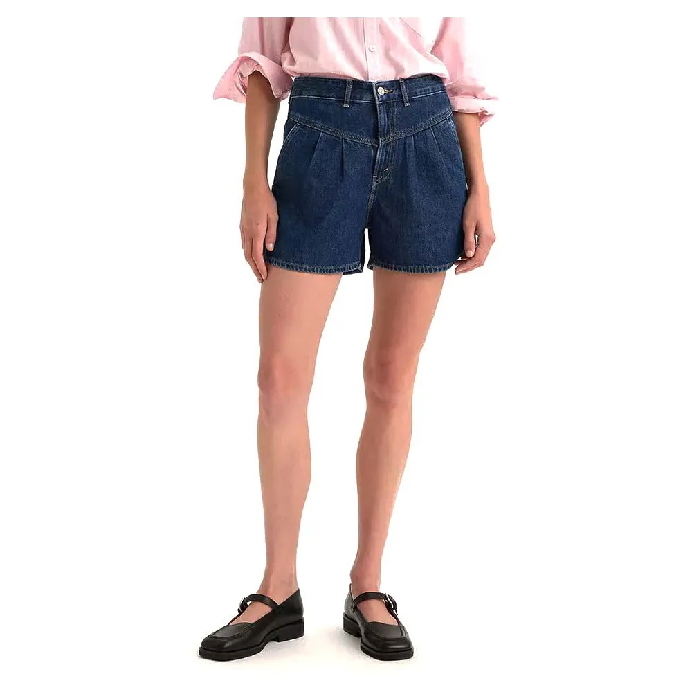 

Шорты Levi's Featherweight Mom denim, синий