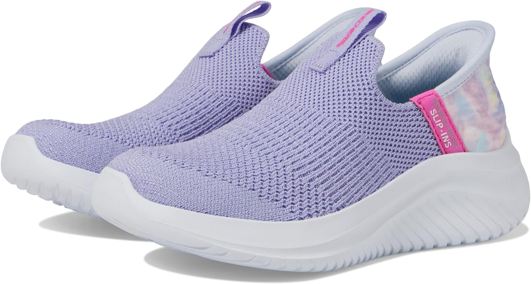 

Кроссовки Slip-Ins Stretch Fit-Ultra Flex 3.0 - Colory Wild 303801L SKECHERS KIDS, цвет Lavender/Multi