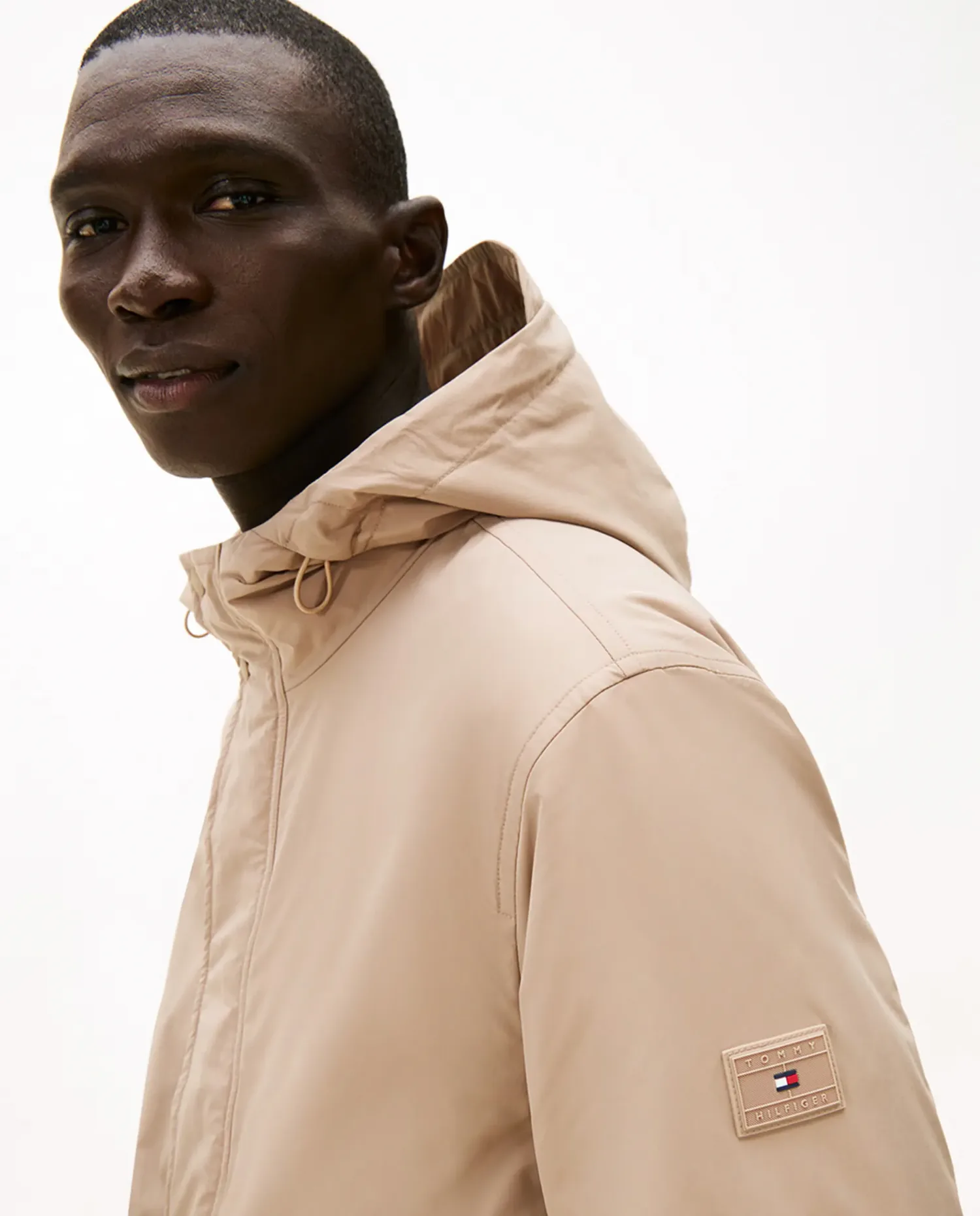 Стеганая и водонепроницаемая куртка для верховой езды Tommy Hilfiger, бежевый — фото 3