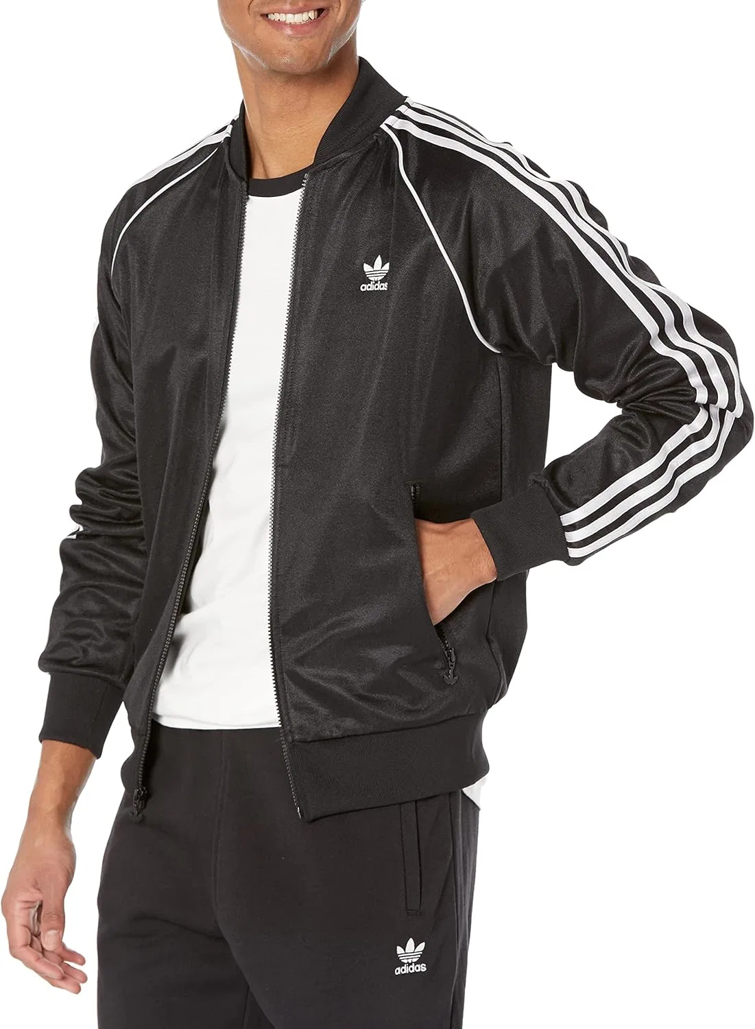 Мужская спортивная куртка adidas Originals Adicolor Classics Superstar High Shine Track Top