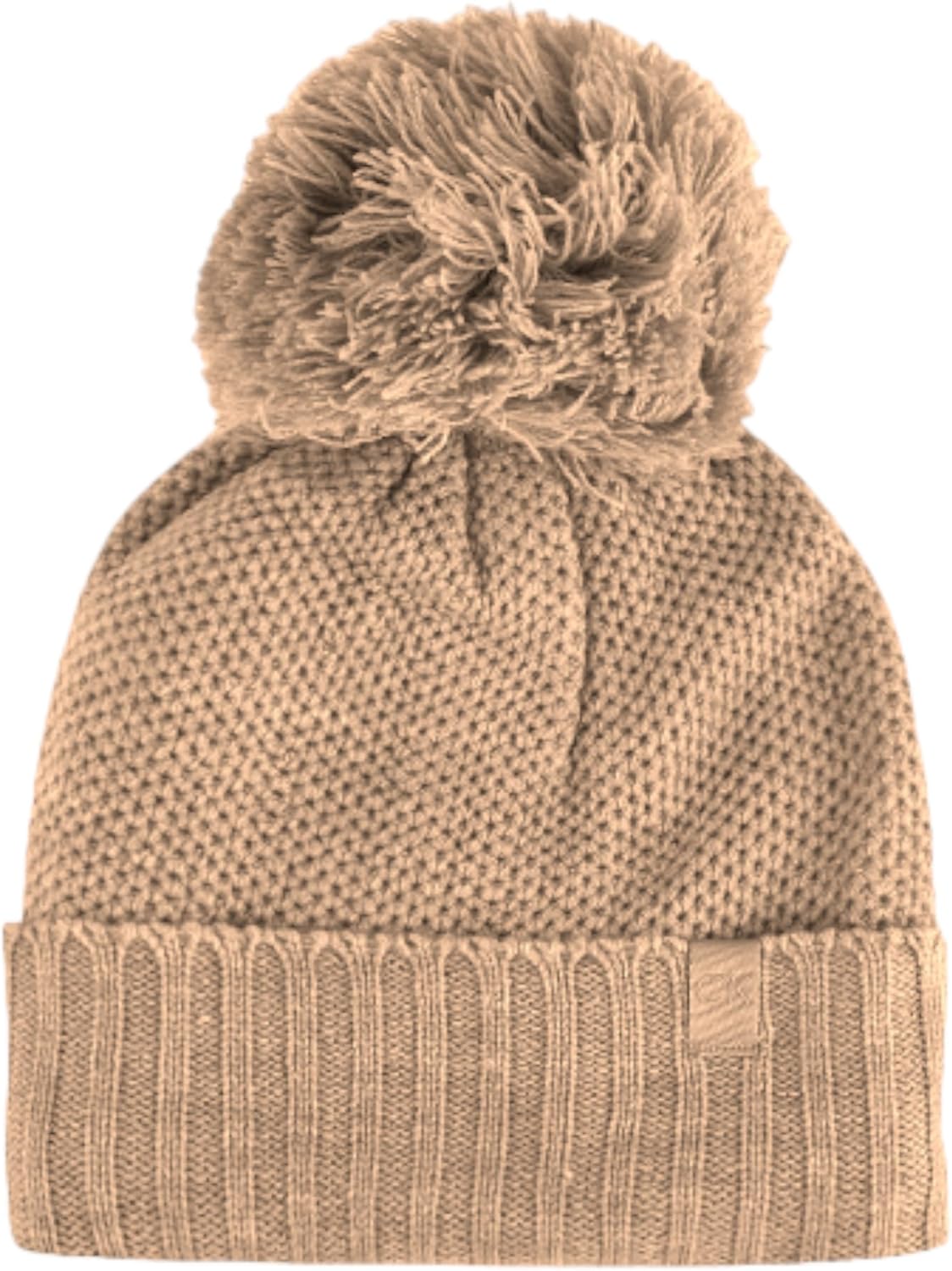 

Женская вязаная шапка Calvin Klein, Heathered Almond (Hda)