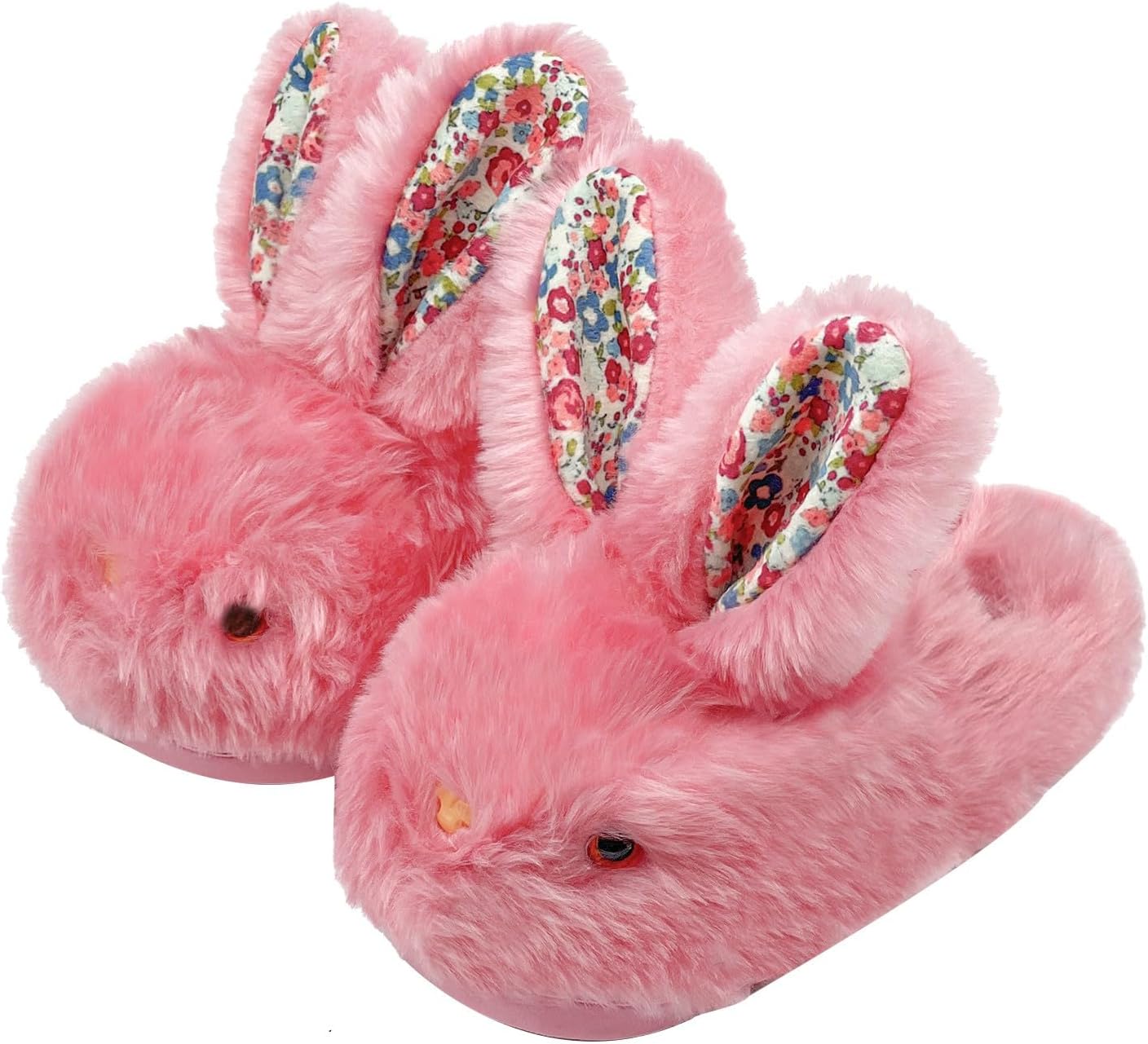 

Женские тапочки-лапочки, удобные, без застежки, зимние, с мягкой плюшевой подкладкой, легкие домашние тапочки для женщин и мужчин Generic, розовый