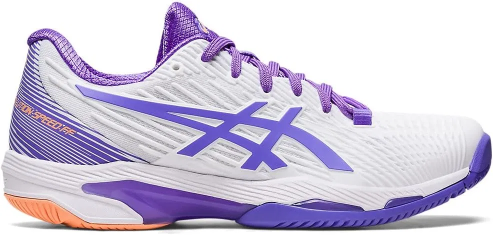 Кроссовки теннисные ASICS, White/Amethyst