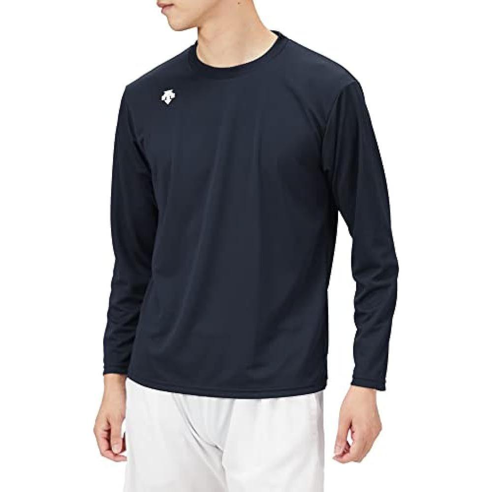 

Descente Футболка серии ESSENTIAL, унисекс, темно-синяя × белая