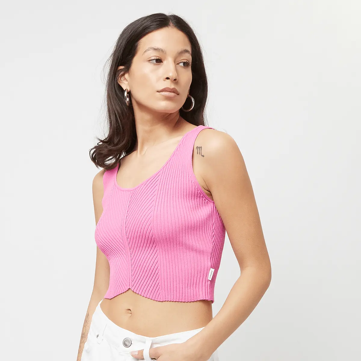 

Топ Sixth June Summer Knit Tank Top, розовый/розовый