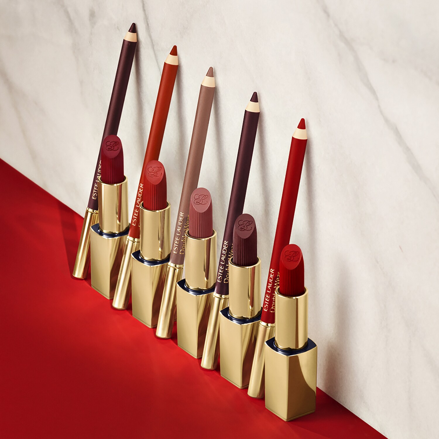 Карандаш для губ Double Wear 24H Stay-in-Place Estée Lauder, 420 Rebellious Rose (1.2g) — фото 3