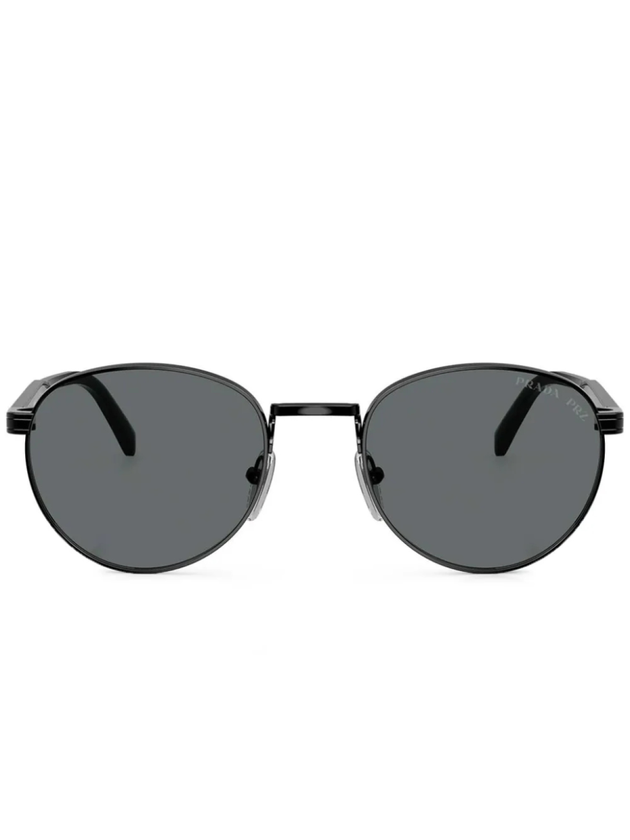 

Prada Eyewear солнцезащитные очки в круглой оправе, черный