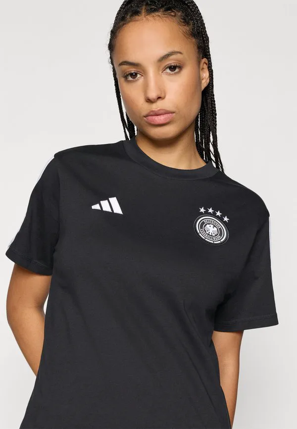 Женская футболка сборной германии по футболу (dfb) Adidas Performance, Black — фото 4