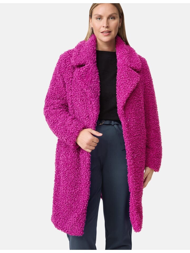 

Пуховик SAMOON nicht Wolle, цвет amazing pink