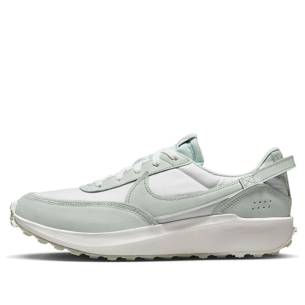 

Кроссовки waffle debut premium 'light silver' Nike, белый