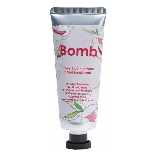 

Уход за руками, роза и розовый перец, 25 мл Bomb Cosmetics