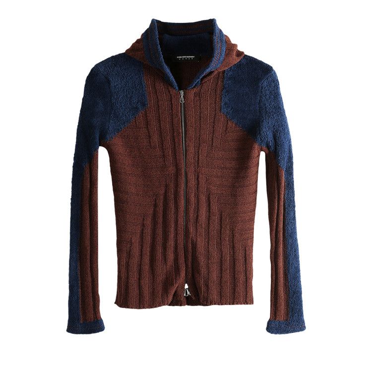 

Топ Kiko Kostadinov Quimby Fitted Hooded Knit 'Mahogany Brown'