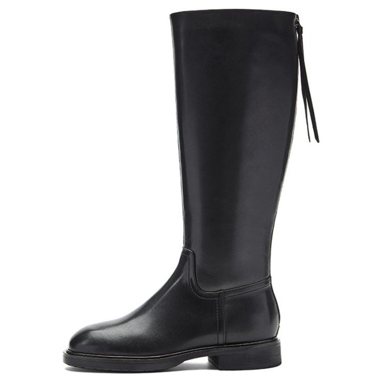 Сапоги женские черные 3,5 см NINE WEST, Black (Fleece-Lined)