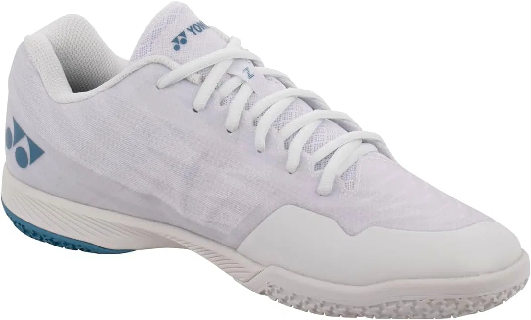 Мужские ультралегкие кроссовки для бадминтона YONEX Aerus Z2 с амортизацией Power Cushion+, White Blue — фото 4
