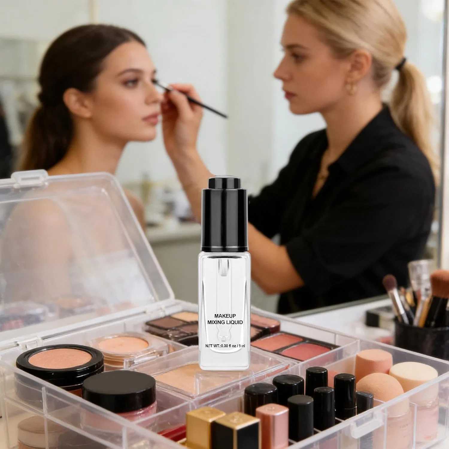 Смешивающая жидкость для макияжа Makeup Mixing Liquid, 9 мл, универсальная — фото 2