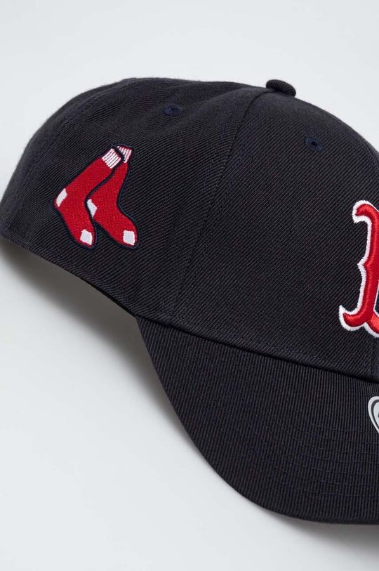 

Бейсбольная кепка MLB Boston Red Sox из смесовой шерсти 47brand, темно-синий