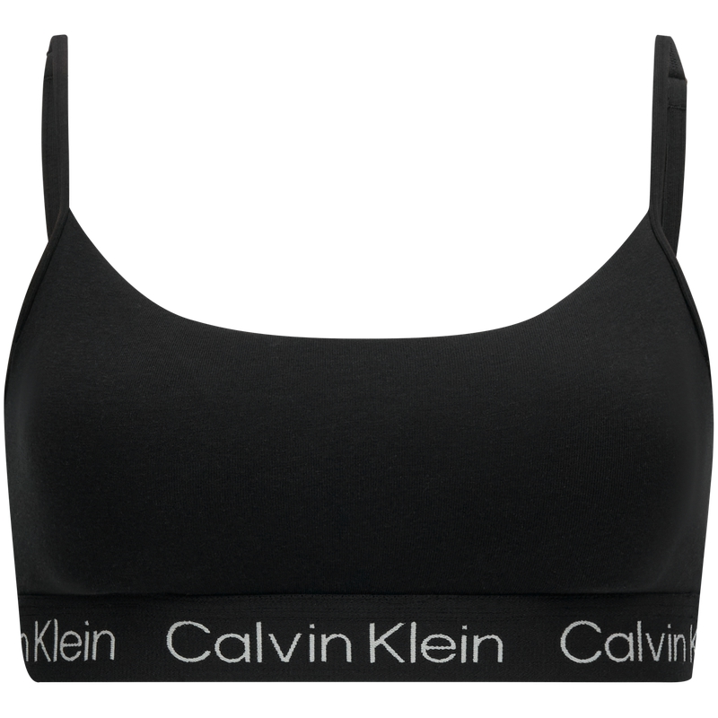 Calvin Klein Женский бюстгальтер, цвет кокосово-серый — фото 4