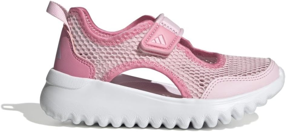 Детские кроссовки Adidas Summerflex (унисекс), розовый/сиреневый — фото 4