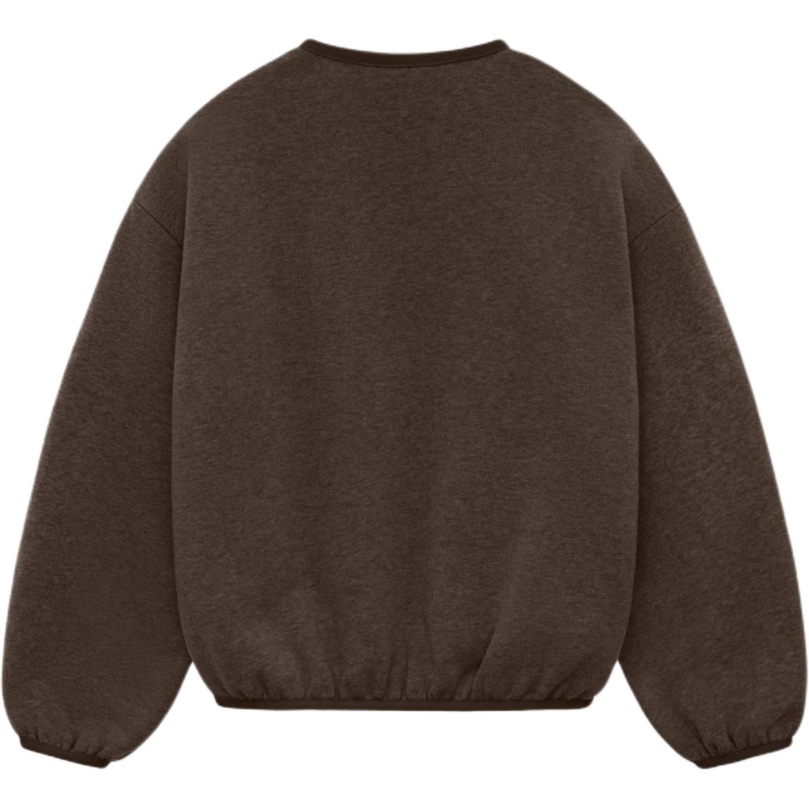 Толстовка SS24 KIDS ESSENTIALS CREWNECK детская Heather Wood Fear Of God Essentials, Heather Wood — фото 4