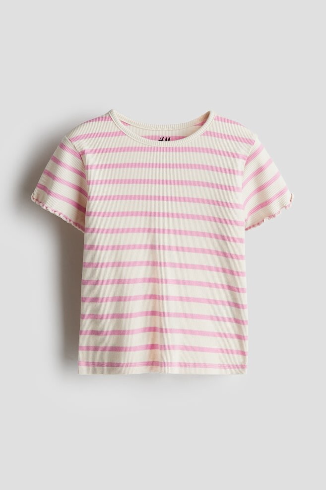 

Рубашка из ребристого джерси H&M, мультиколор