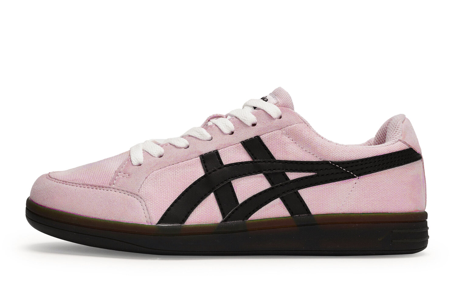 Onitsuka Tiger Advanti ударопрочные и водонепроницаемые низкие скейтерские кроссовки унисекс розово-черные, цвет Pink Black — фото 3