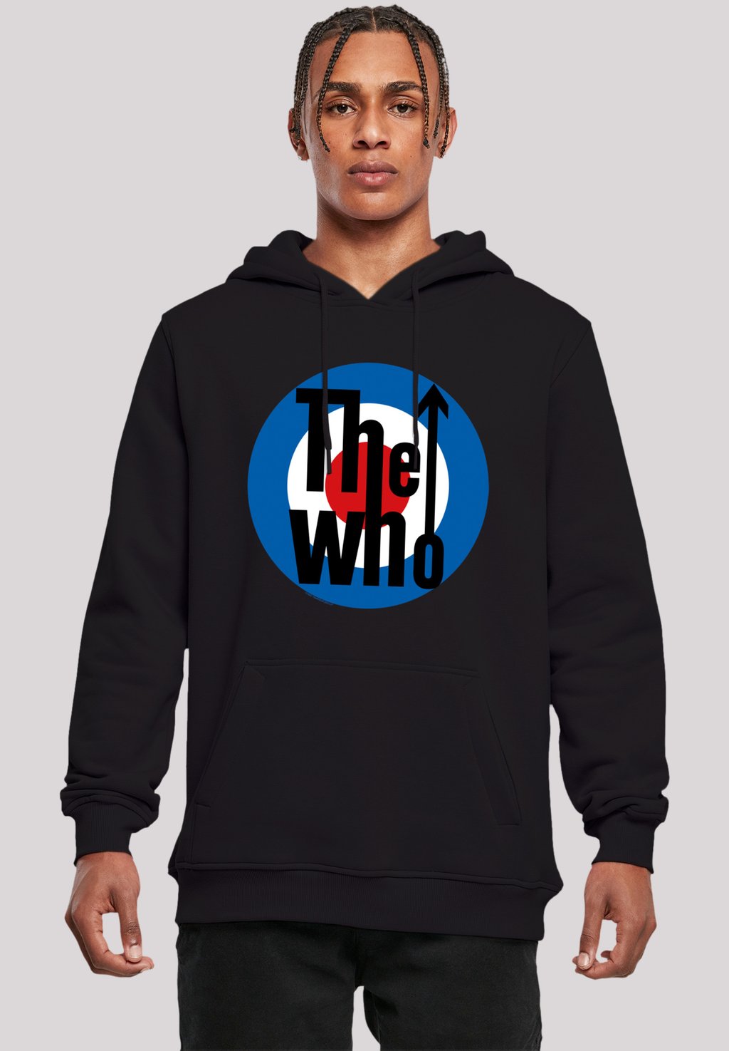 

Толстовка THE WHO TARGET CLASSIC F4NT4STIC, черный