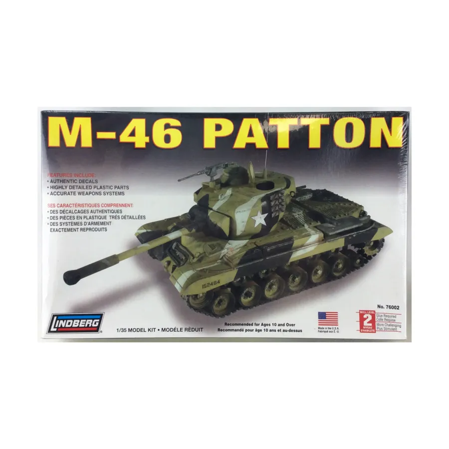 

М-46 Паттон, Military Miniatures (1/35) (Lindberg)