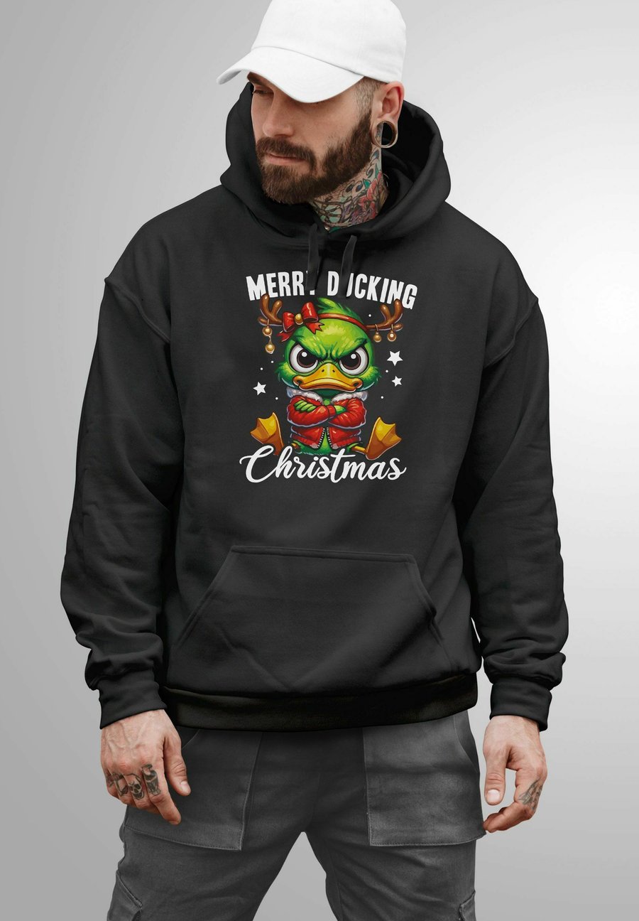 

Худи MoonWorks ANTI WEIHNACHTEN GRINCH ENTE SARKASMUS, Schwarz/Black
