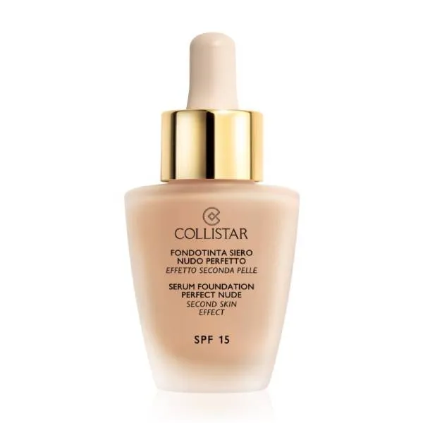 

База под макияж с уходом Fondo De Maquillaje En Suero Desnudo Perfecto Collistar, цвет sand