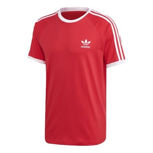 

Футболка adidas originals Sports Round Neck Short Sleeve 81 Retro Red, красный