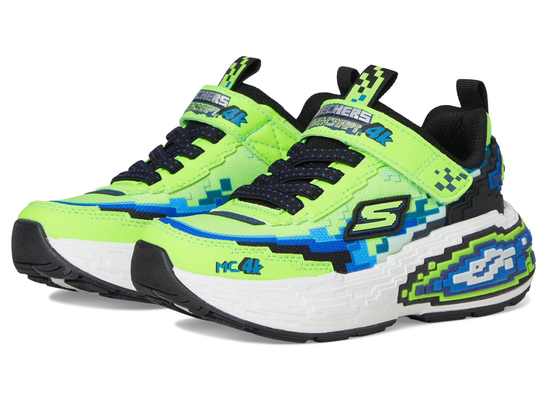 

Кроссовки SKECHERS KIDS Mega-Craft 4K 402160L, Lime/Black