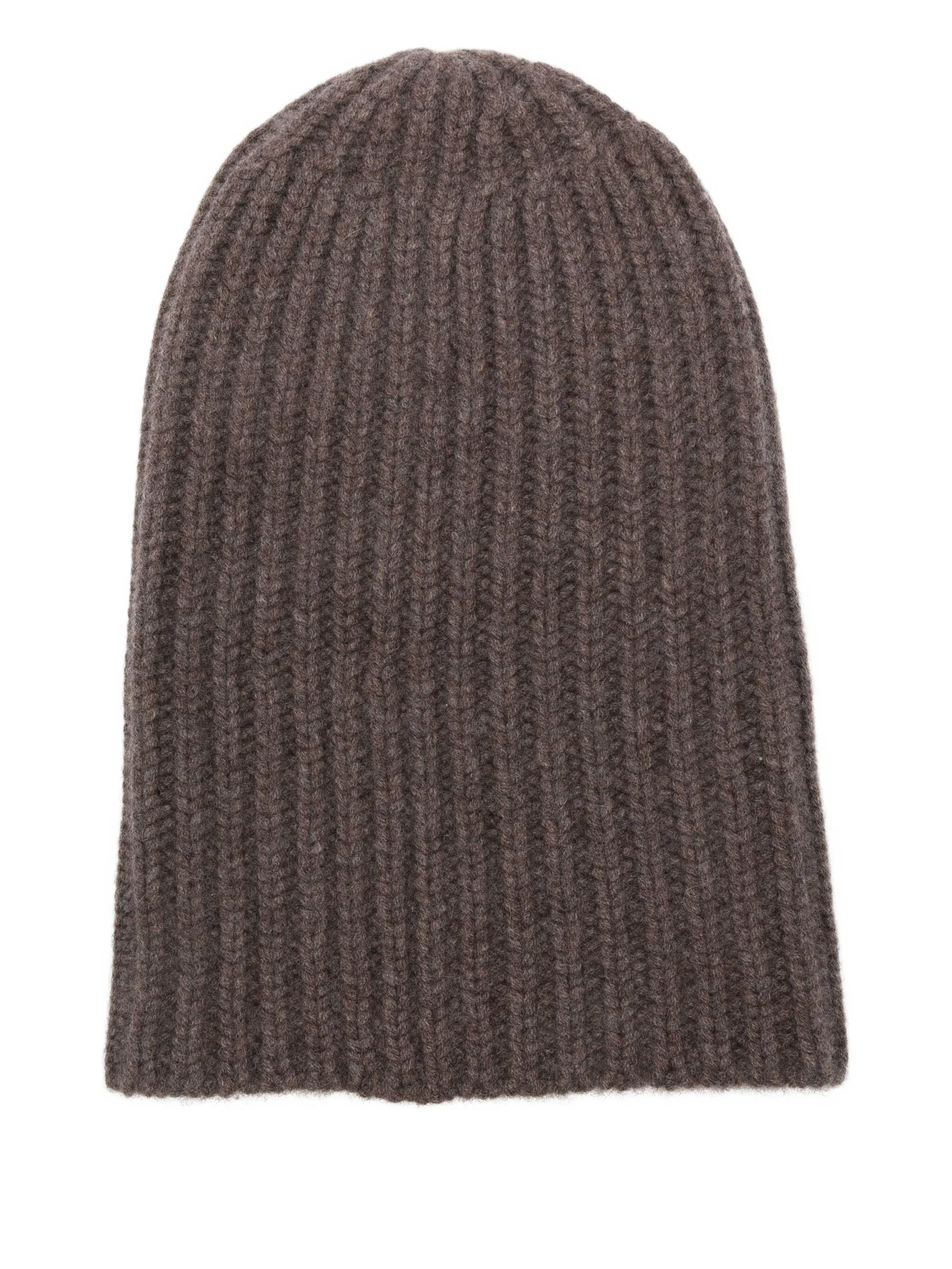 

Шапка бини в рубчик Hurray, коричневый