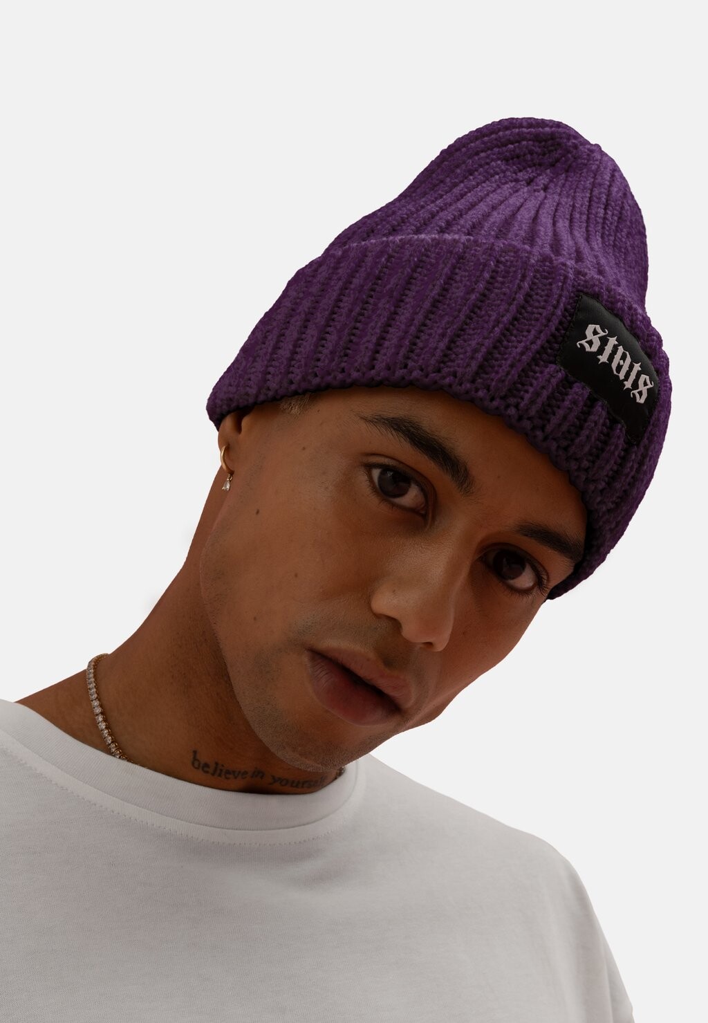 

Шапка UNISEX Stats, цвет purple