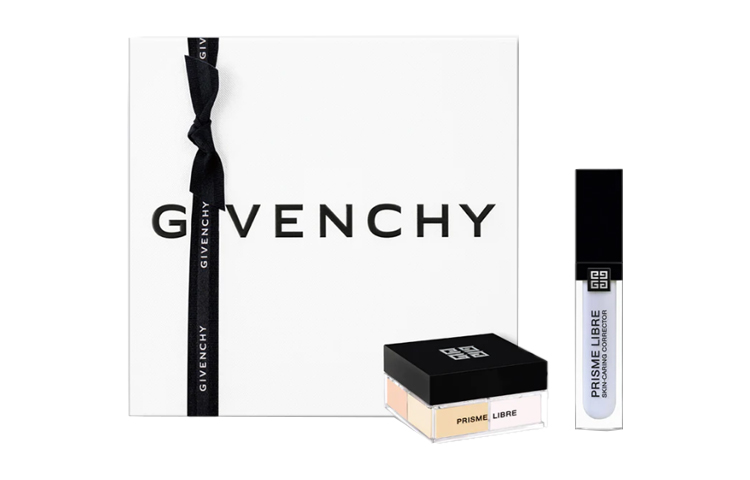 

Набор рассыпчатой пудры four square grid, легко растушевывается, натуральный, 3г+11мл Givenchy