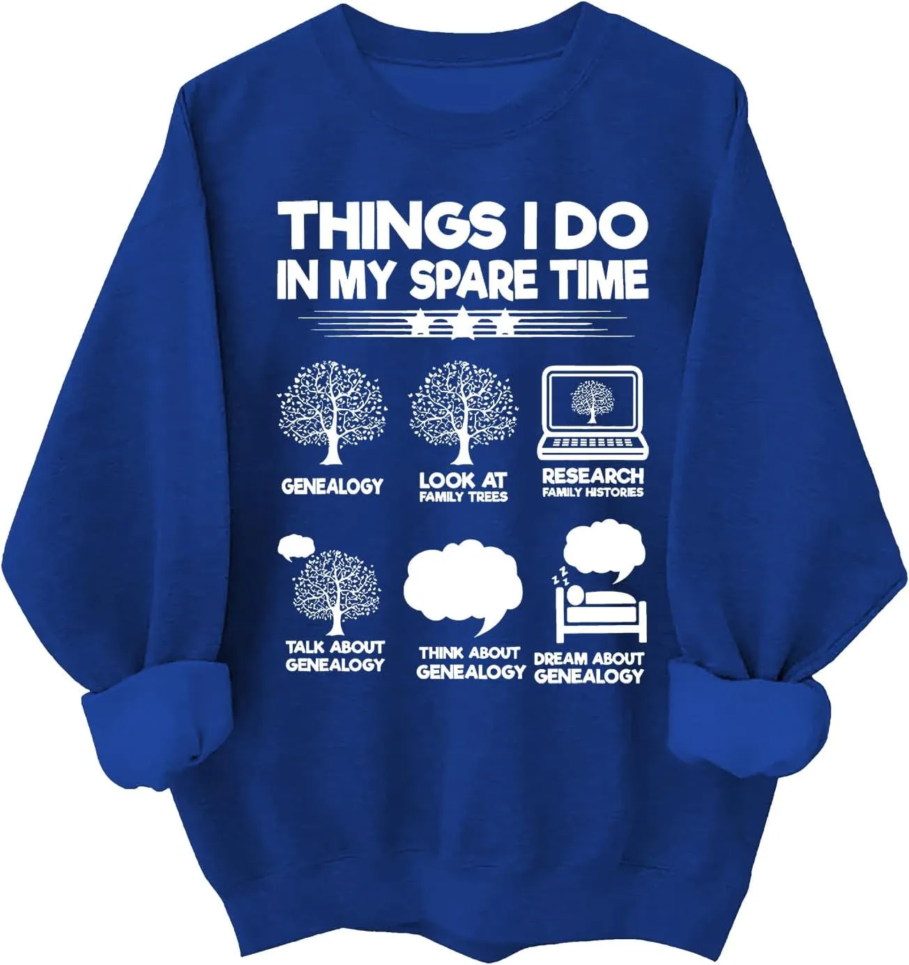 

Толстовка с принтом "Things I Do In My Spare Time" для мужчин и женщин Racsea