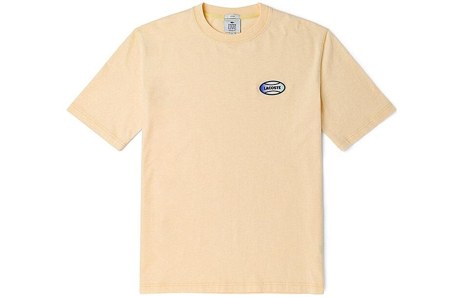 

Футболка унисекс желтая Lacoste, желтый