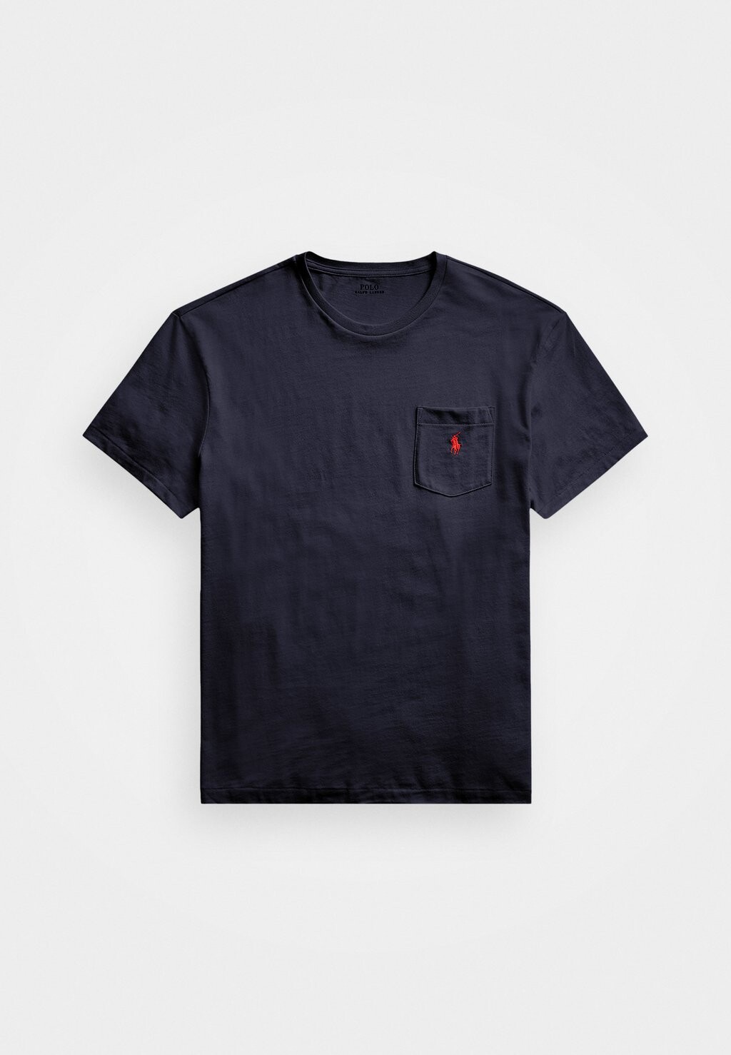 Базовая футболка КАРМАН Polo Ralph Lauren Big & Tall, чернильный — фото 4