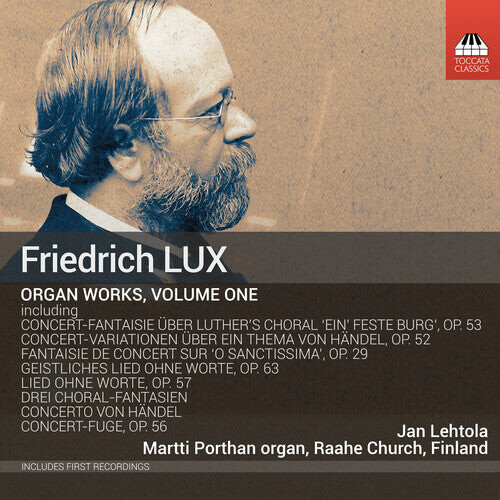 

CD диск Hndel / Lux / Lehtola: Complete Works for Organ, Vol. 1