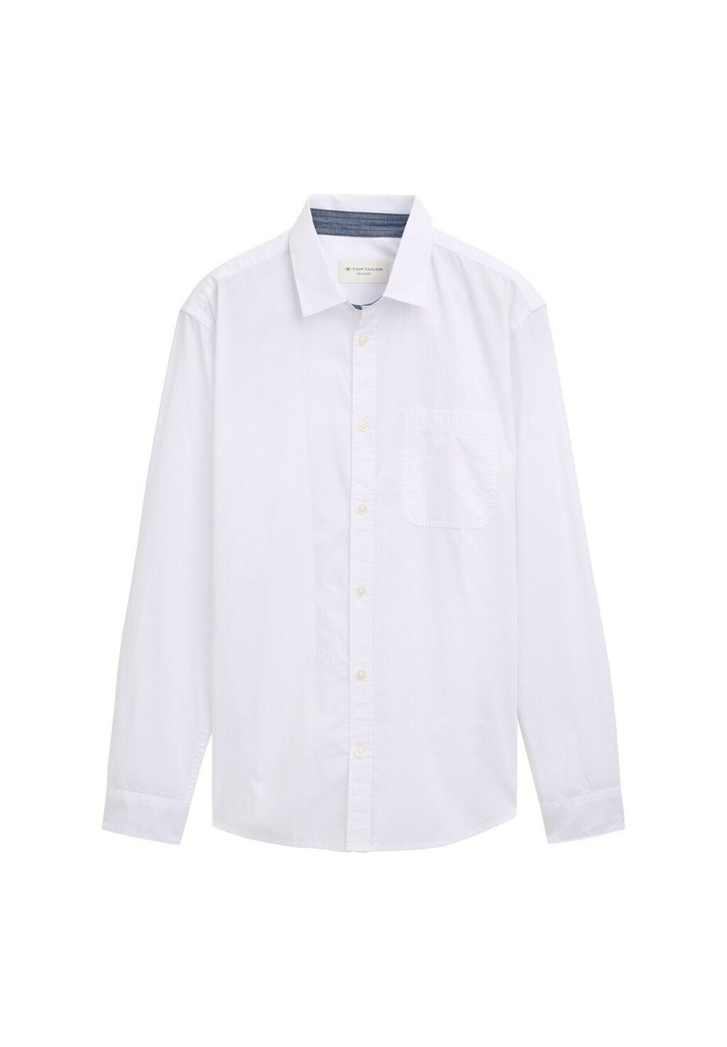 

Рубашка MIT BRUSTTASCHE TOM TAILOR, белый