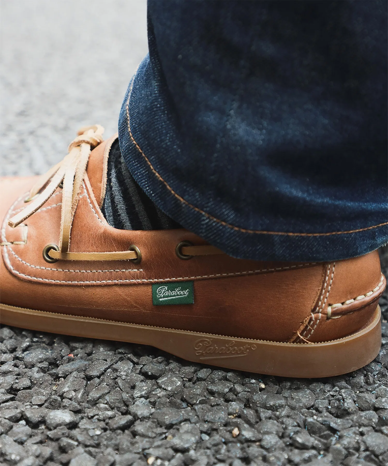 Paraboot × BEAMS F / Эксклюзивные кожаные туфли BARTH Chromexcel — фото 3