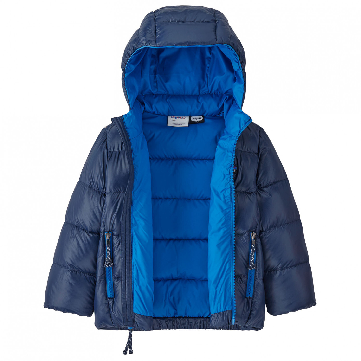 Пуховик Patagonia Baby's Hi Loft Down Hoody, цвет New Navy — фото 2