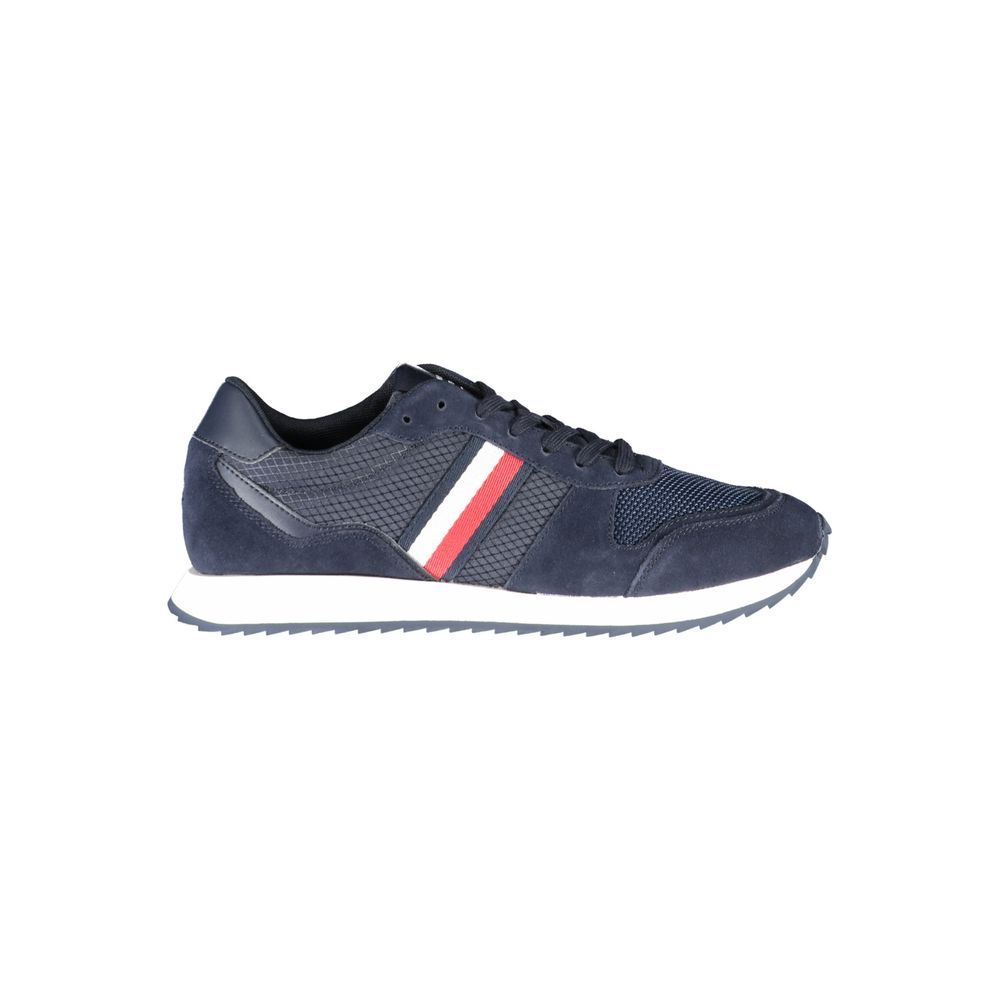

Синие мужские кроссовки из полиэстера Tommy Hilfiger