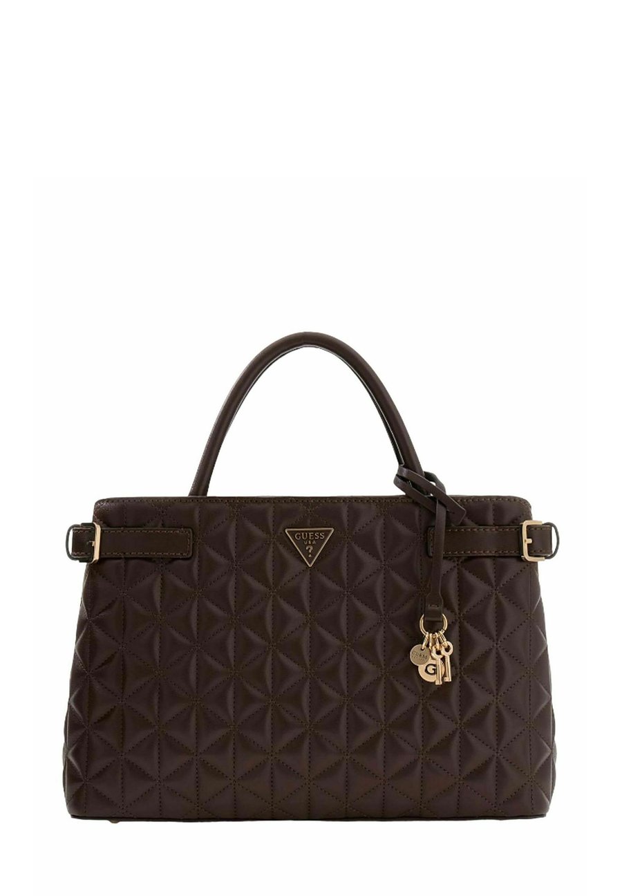 

Сумка Guess PAISLEIGH SATCHEL, Espresso/Dark Brown