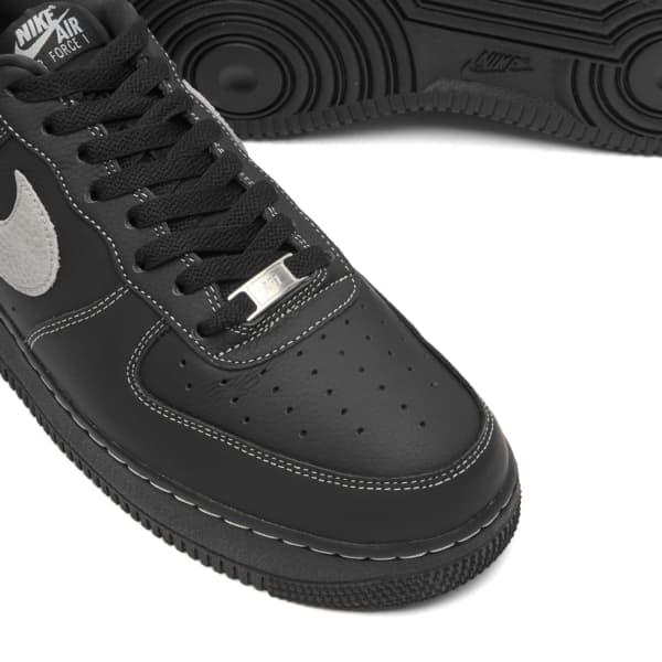 Кроссовки Air Force 1 '07 lv8 Nike, черный/серый/черный — фото 3