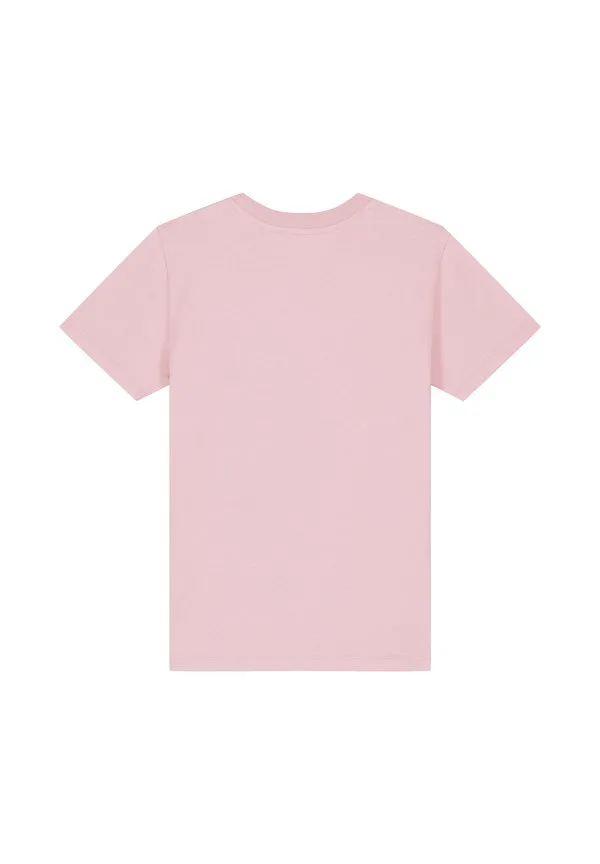 Футболка с принтом schmetterling Watapparel, Cotton Pink — фото 3