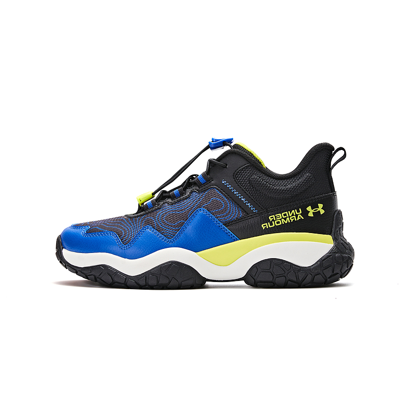 

Низкие детские беговые кроссовки Kids' Under Armour, черный/синий