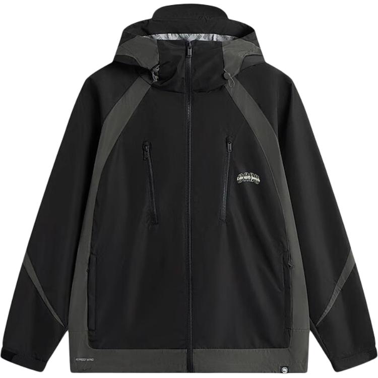 

LINING Тренч мужской черный, Black