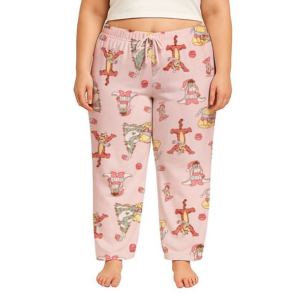 

Детские пижамные брюки plus size disney's winnie the pooh из плюша Licensed Character