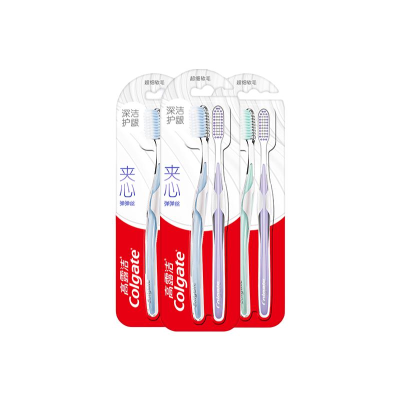 

Нежные зубные щетки для деликатного ухода с мягкой щетиной COLGATE