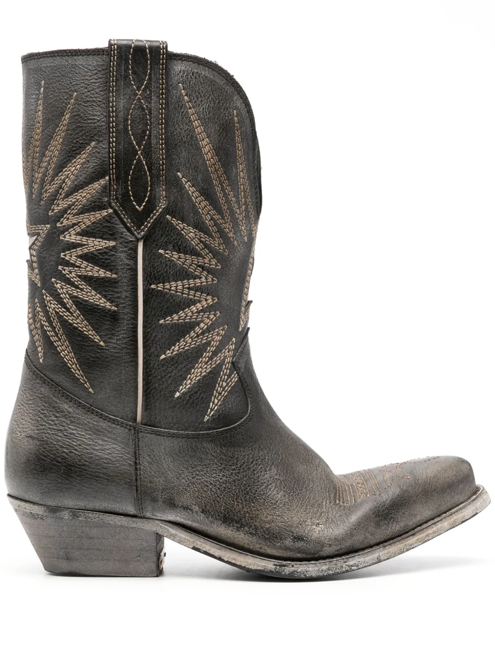Ковбойские сапоги Wishstar GOLDEN GOOSE, черный